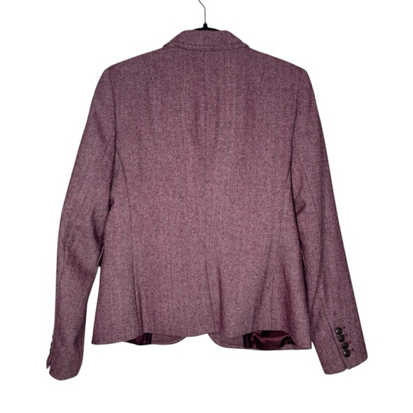 Banana Republic women's 6 wool blend blazer academia preppy office career - Picture 7 of 8